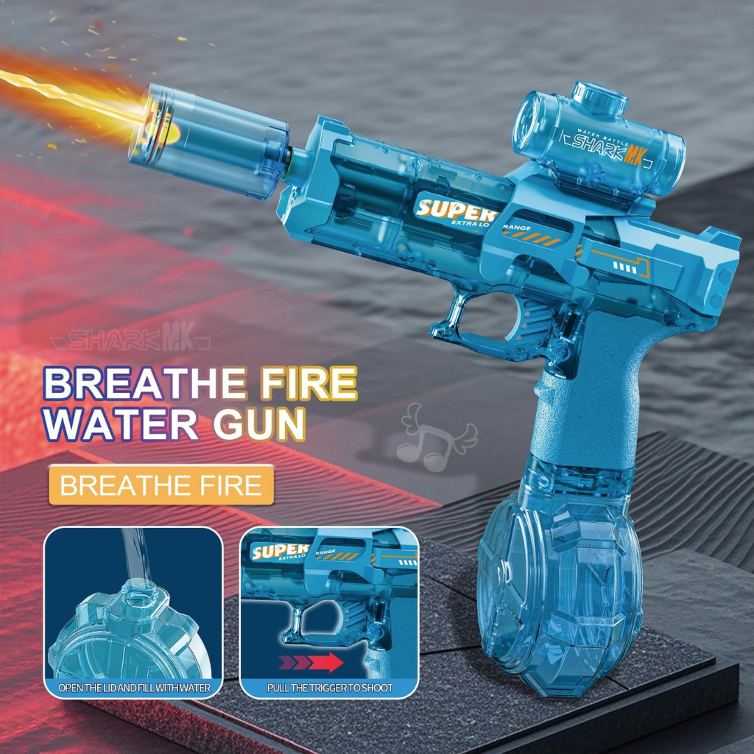 Pistola de agua eléctrica